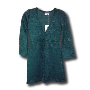 Amanda Bynes DEAR Collection Girls Youth Knit Tunic Turquoise Medium