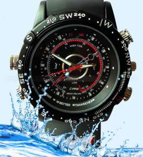 75 Waterproof Spy Watch 1280*960 HD Camera Watches 8GB  