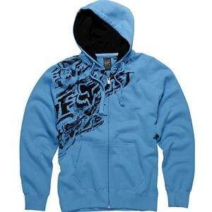  Fox Racing Abliss Zip Up Hoody   Large/Electric Blue Automotive