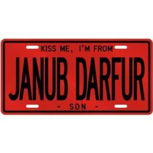  AM FROM JANUB DARFUR  SUDAN LICENSE PLATE SIGN CITY