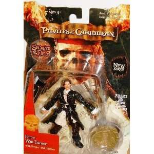  Pirates of the Caribbean Heroic Will Turner with Dagger 