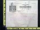 1917 Graphic Bill / Letterhead National State Capital B