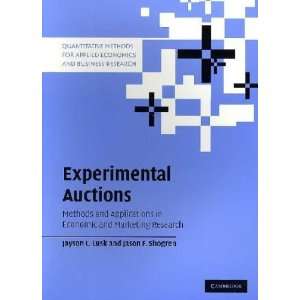  Experimental Auctions Jayson L./ Shogren, Jason F. Lusk 