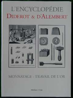DIDEROT/dAlembert COINS/MONEY/Minting GOLD  