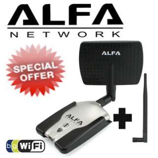 ALFA AWUS036H 1W USB Wireless G Adapter+7dBi Antenna  