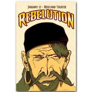  Rebelution Poster   SP Concert Flyer   11 X 17