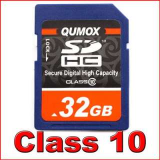 32GB SD HC 32 GB Class 10 Secure Digital Memory Card  