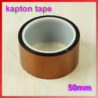 50mm 5cm X 33m 100ft Kapton Tape High Temperature Heat Resistant 