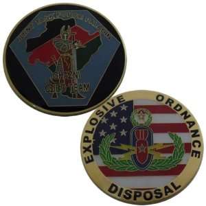  Joint Task Force Paladin Explosive EOD Challenge Coin 