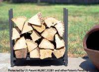 x2x10 Woodhaven Fireplace Firewood Log Rack  