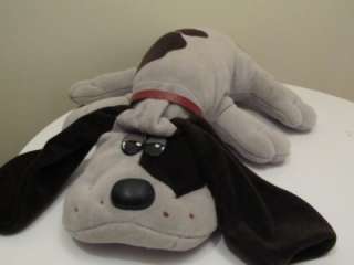   Tonka Pound Puppies gray with brown spots puppy dog 18 collar  