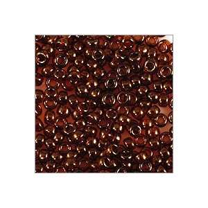 Miyuki Round Rocaille Seed Bead 15/0 Gold Luster Dark Red (3 Gram Tube 