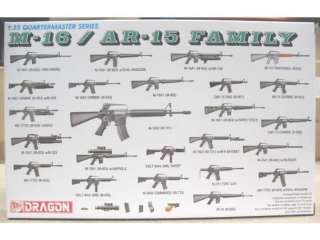 DRAGON  M 16/AR 15 Family  Scale 135 3801  