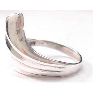  Wave Layered Ring (Size 9) 