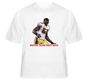 Patrick Willis San Francisco Football T Shirt  