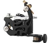 High performance tattoo machine, runs smooth with low vibration frame 