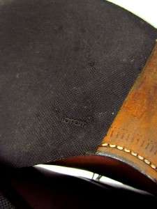   EDMONDS BYRON cap toes dress shoes oxfords leather 10 EEE 3E W  