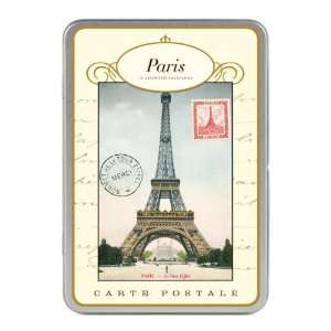  Cavallini Paris Carte Postale, 18 Postcards per Tin