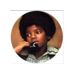 Young Michael Jackson Telephone Magnet