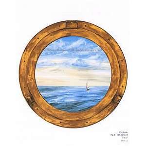  Porthole OA4576M Wall Mural