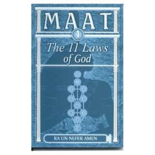  Maat the 11 laws of God (9781930097759) Ra Un Nefer Amen