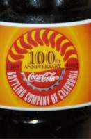 Vintage Coca Cola 100 Year Anniversary 6 Holder Bottles  