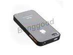 For iPhone 4 4S 4G Bumper Frame Case + Clear Hard Back Cover + Dust 