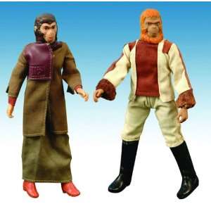  Planet of the Apes Mego Cloth Retro Dr. Zaius & Zira 