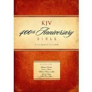 KJV 400th Anniversary Bible Large Print Cowhide Leather 9781433601088 