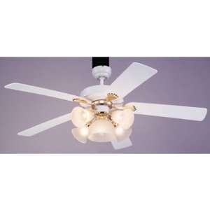  Wyndham™ 5 blade 52 inch Ceiling Fan, Light Fixture with 