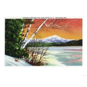  Lake Placid, New York   View of Whiteface Mountain from 