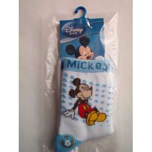  Disney Mickey Socks, White/Blue, 18 20 cm 