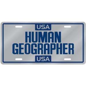  New  Usa Human Geographer  License Plate Occupations 