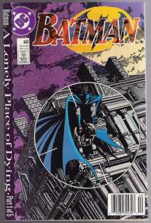 BATMAN #440 * Lonely Place of Dying Part 1  