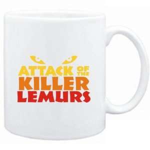  Mug White  Attack of the killer Lemurs  Animals Sports 