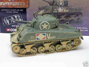 M4A2 Sherman French 150 Corgi Diecast Factory Built Model M4 Tank 