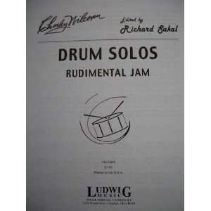   Solos Rudimental Jam Charley Wilcoxon edited by Richard Sakal Books