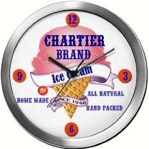  CHARTIER 14 Inch Ice Cream Metal Clock Quartz Movement 