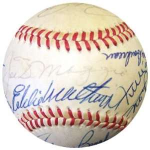 MLB Hall Of Famers (21 Autos) Autographed NL Baseball DiMaggio, Mays 