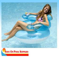 Relax is this fun, inflatable Bubble Chair Constructed of 