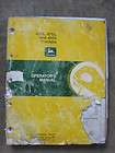 John Deere 4555 4755 4955 Tractor operators Manual JDK9