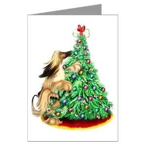 Afghan Hound BMRed ReachGoals Greeting Cards Pack Pets Greeting Cards 