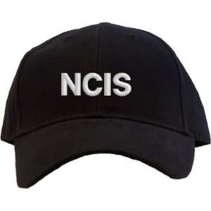  NCIS Logo Embroidered Baseball Cap   Black Everything 