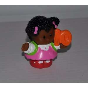  Little People African American School Girl with 10 in 