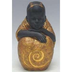  Sleeping African Tribal Boy Collectible Decoration Design 