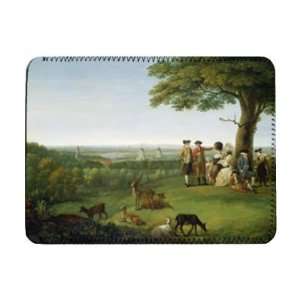 One Tree Hill, Greenwich, with London in the Distance, 1779 (oil on 