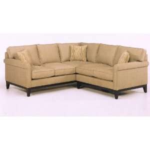 pc sectional sofa with rolled arms and wood legs contemporary 