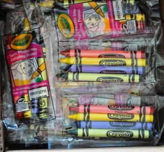 Crayola Crayons 4 pack cello wrapped NEW Lot of 25  