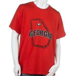  Georgia Bulldogs 100% Cotton Short Sleeve T Shirt Sports 