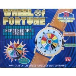  Wheel of Fortune Collectible Watch with Tin Case Toys 